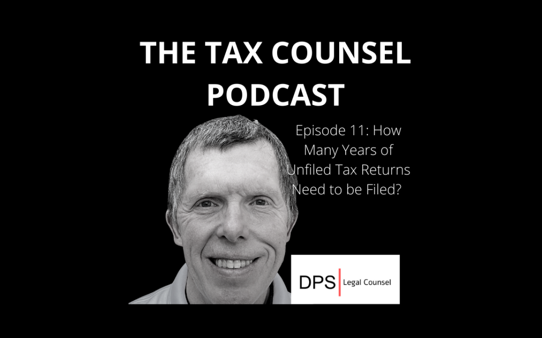 How Many Years of Nonfiled Tax Returns Need to be Filed?